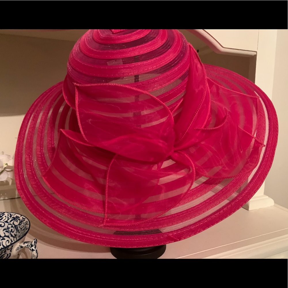 Giovannio NY Pink Derby Hat